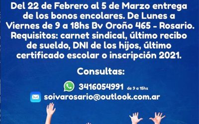 Bono Escolar 2021