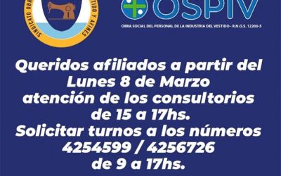 Consultorios en la delegación