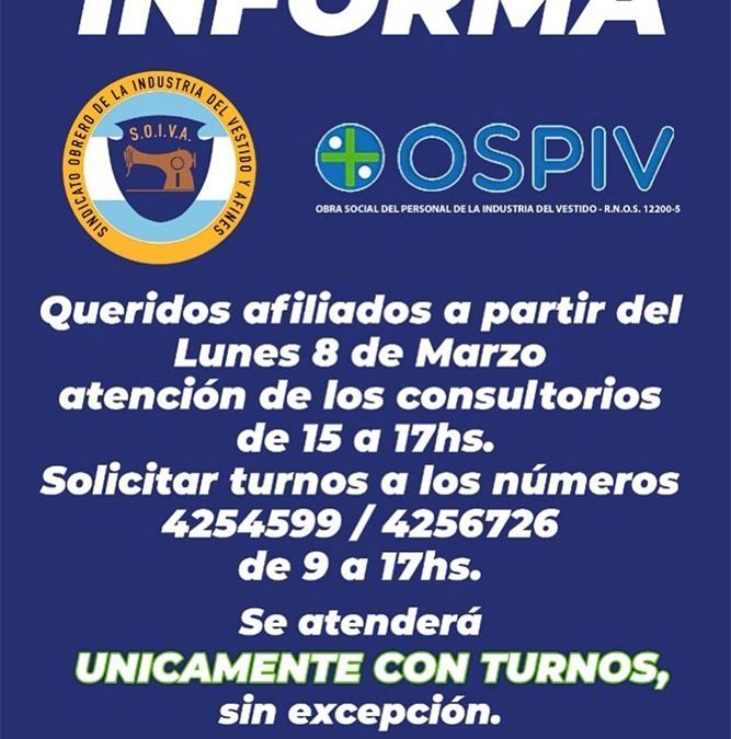 Consultorios en la delegación