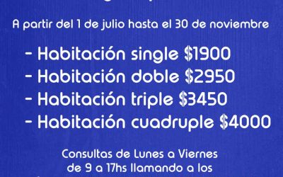 NUEVAS TARIFAS HOTEL BRISAS
