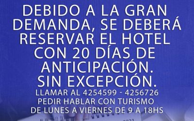 Reservas del hotel