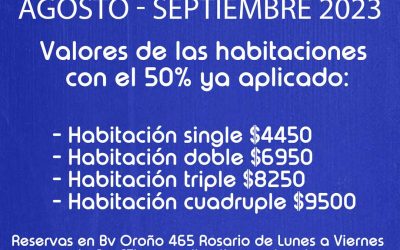 NUEVAS TARIFAS HOTEL BRISAS