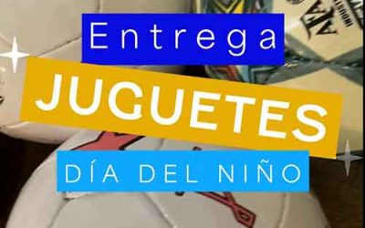 Entrega juguetes día del niño 2024