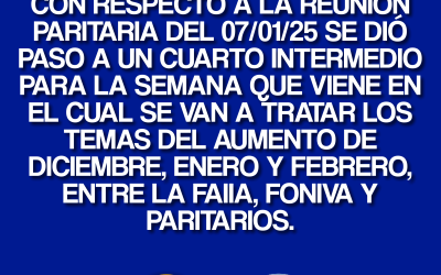 Reunión Paritaria