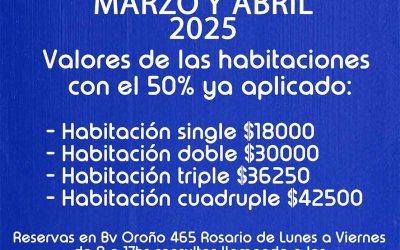 Hotel Brisas Marzo y Abril 2025