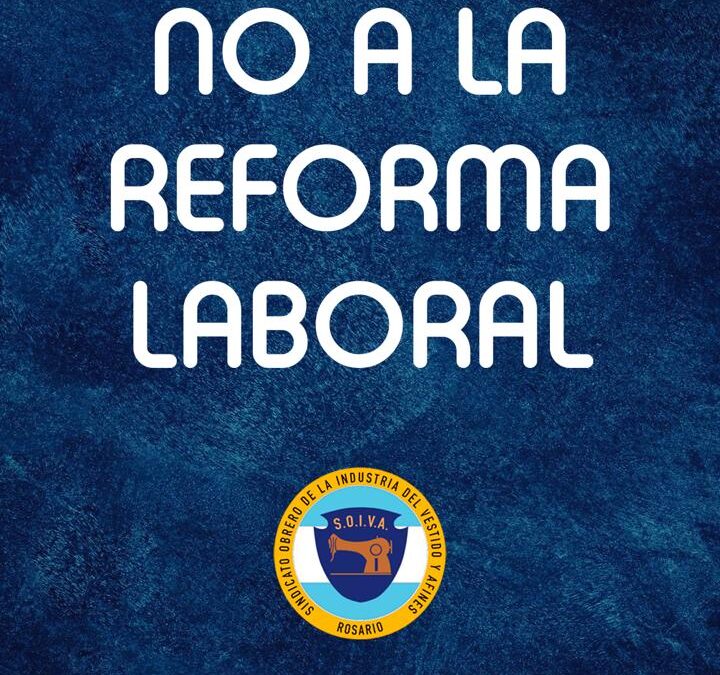 NO A LA REFORMA LABORAL